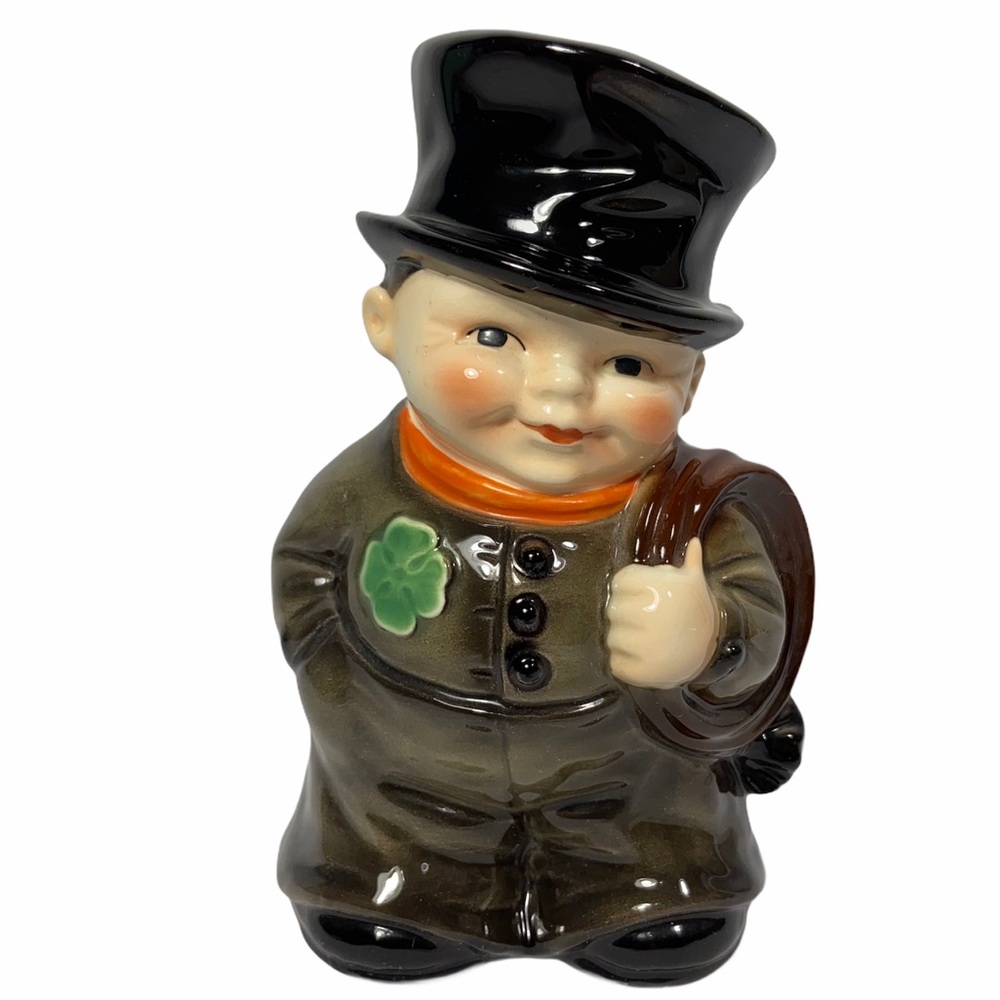 Goebel Chimney Sweeper Bank Irish Shamrock 1972
